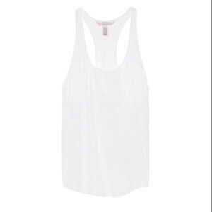 NIP Victoria’s Secret White Burnout Tank Top